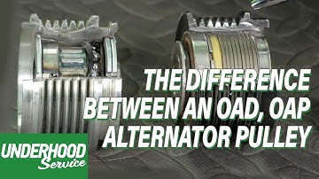 What Is The Difference Between An OAD And An OAP Alternator Pulley?