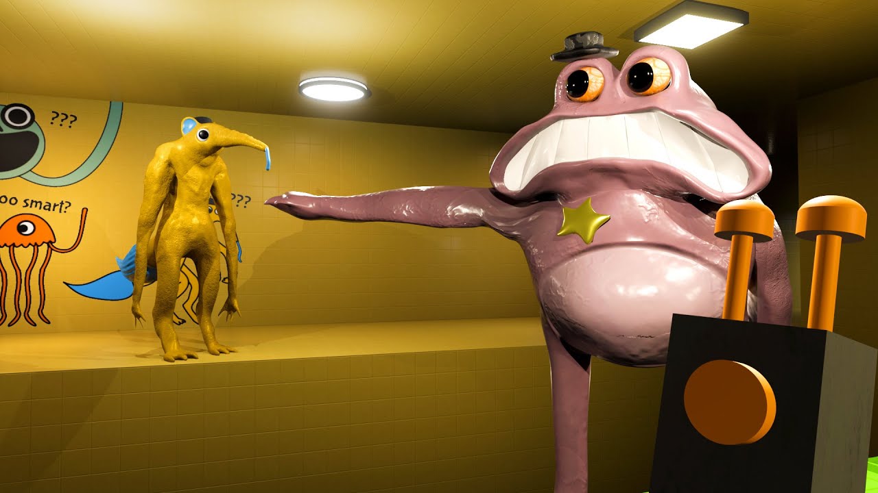 Garten of Banban 8 - Meeting with BRUSHISTA (Gameplay #8) - YouTube