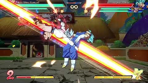 DBFZ SS Goku ki blast loop ToD