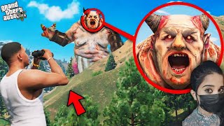 The Scary Monster Destroyed Los Santos - GTA 5 #87