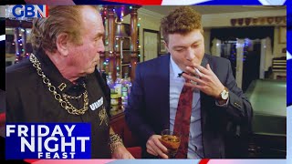 Challenge Christys: Patrick is joined by legendary player Bobby George to try his hand at darts