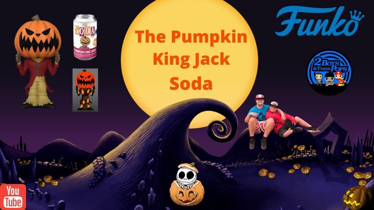Pumpkin King Jack Funko Soda