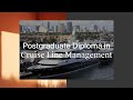 Its here postgraduate diploma in cruise line management  les roches marbella  2024 intake