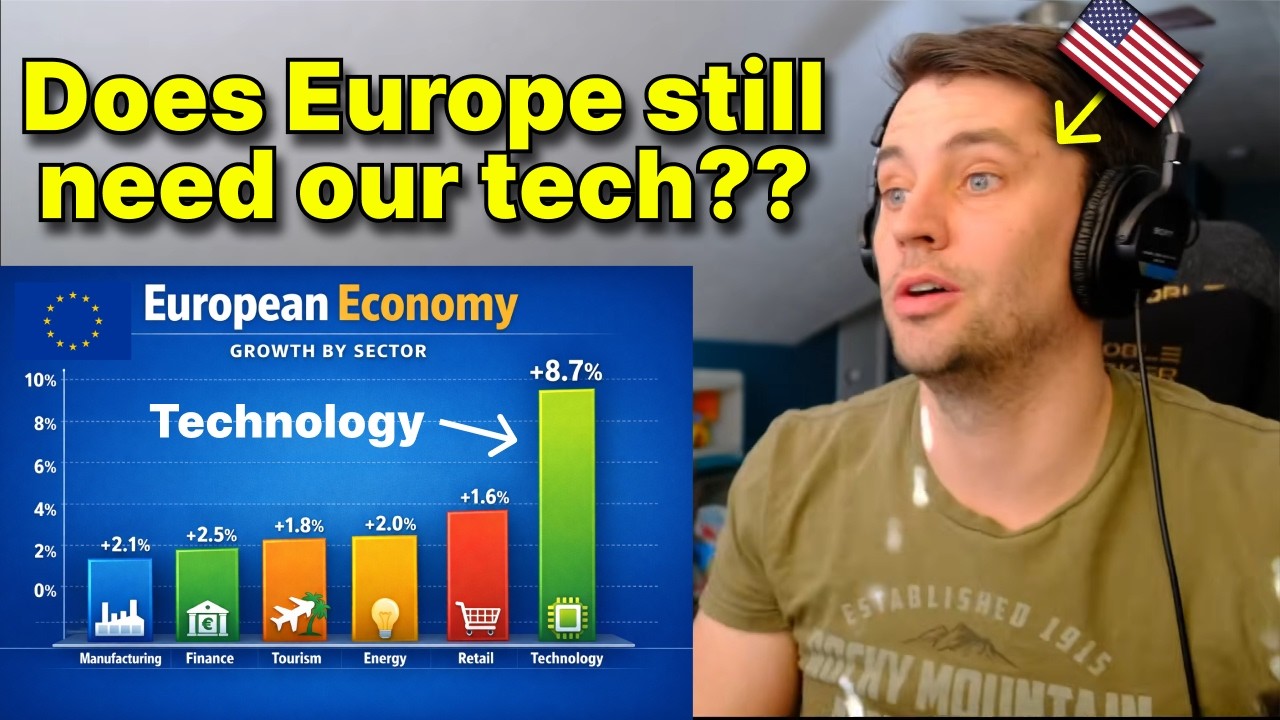 American reacts to Why the EU Economy Is Doing Better than Expected after Tariffs