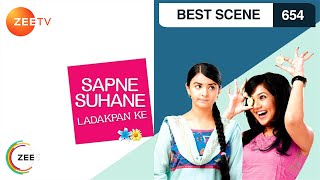 Sapne Suhane Ladakpan Ke | Best Scene | Ep 654 | Roopal Tyagi, Mahima Makwana | Zee TV