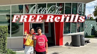 Free Refills at Universal Studios: Locations for Freestyle Machines & ICEE locations