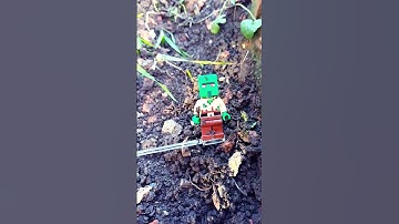 ☠️🤢🧟Hello There MINECRAFT #lego #hellothere #minecraft #stopmotion #minecraftlego #zombie  #skeleton