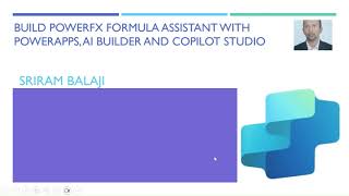 5. Build PowerFX Formula Assistant with PowerApps,AI Builder and Copilot Studio