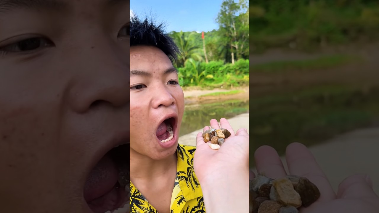 His Reaction to the Food Prank