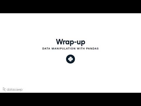 Wrap Up | Pandas