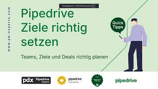 Pipedrive Ziele richtig setzen