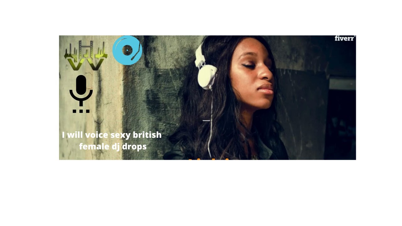 I will voice sexy british female dj drops or jingle with fx