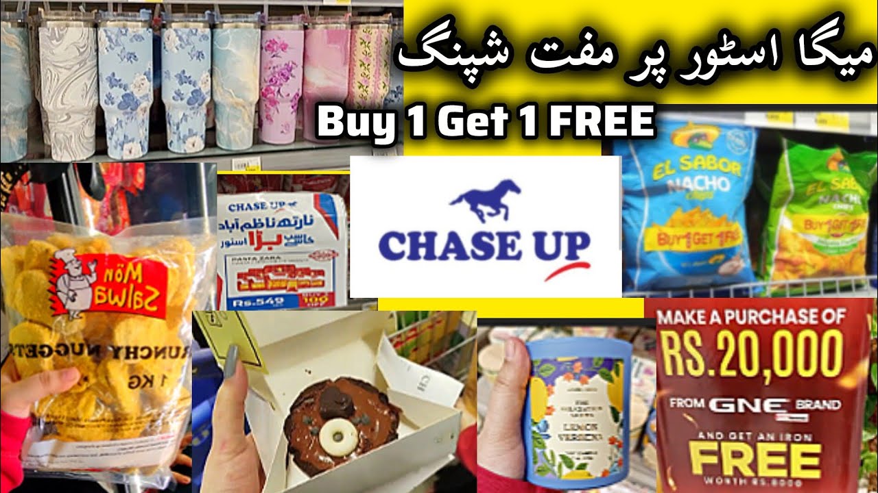 Chase Up Mega Store 😱 Buy 1 Get 1 FREE | Kapray, Grocery Sab KuchItni Zyada Variety 