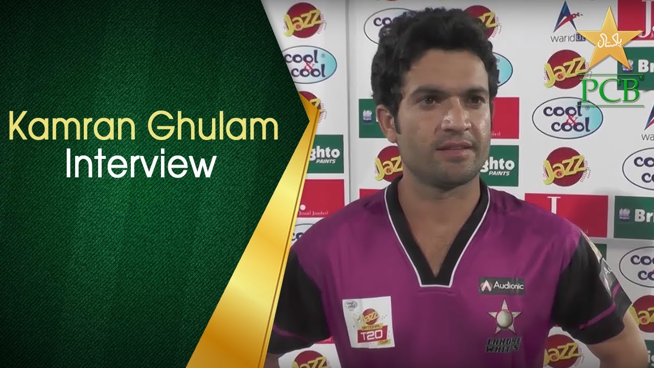 Kamran Rwp National T20 Cup 2016 | Exclusive Interview Kamran Ghulam | Rawalpindi ...