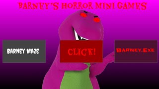 Barney’s Horror Mini Games