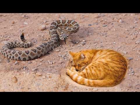 Quand Les Chats Énervés Affrontent Les Animaux Sauvages !