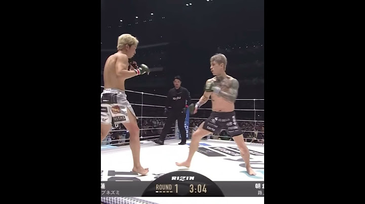平本が堀口のステップを参考にしたことがわかるフィニッシュ以外の場面 #平本蓮　#朝倉未来　#RIZIN #超RIZIN3 #堀口恭二