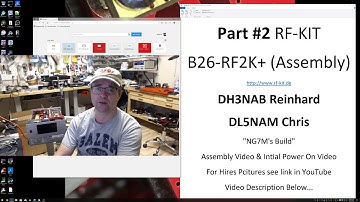 Part #2 RF-KIT Assembly and Power on B26-RF2K+ LDMOS Amplifier Kit