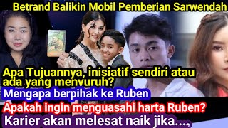 Betrand/Onyo kembalikan mobil pemberian Sarwendah, mengapa?