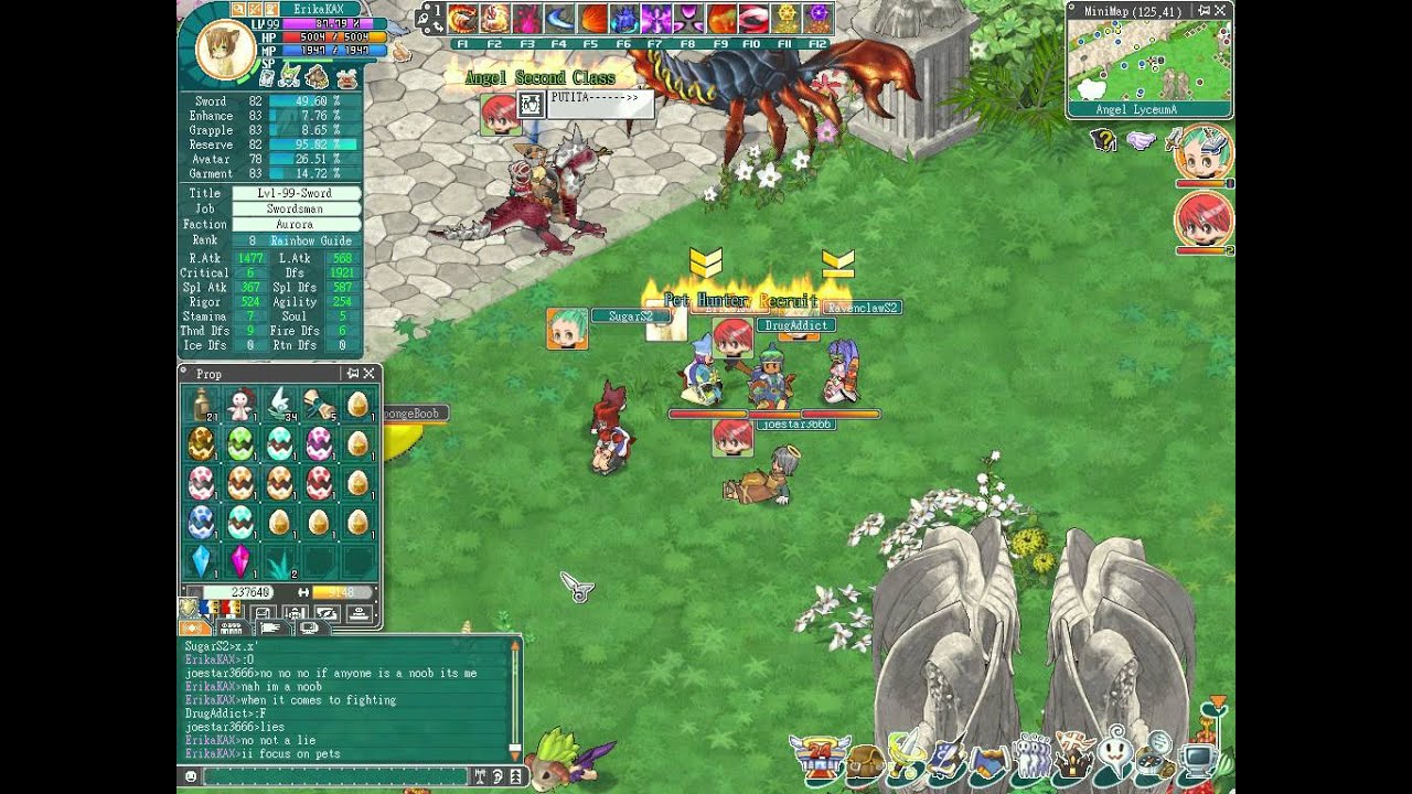 Angels Online(HD) Pet Time in Angel Lycum YouTube