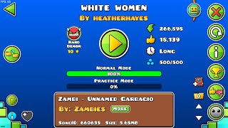 white women 100%