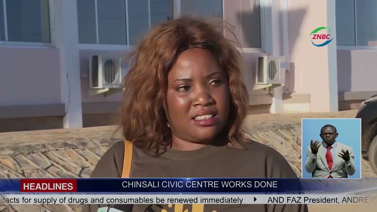 CHINSALI CIVIC CENTRE WORKS DONE