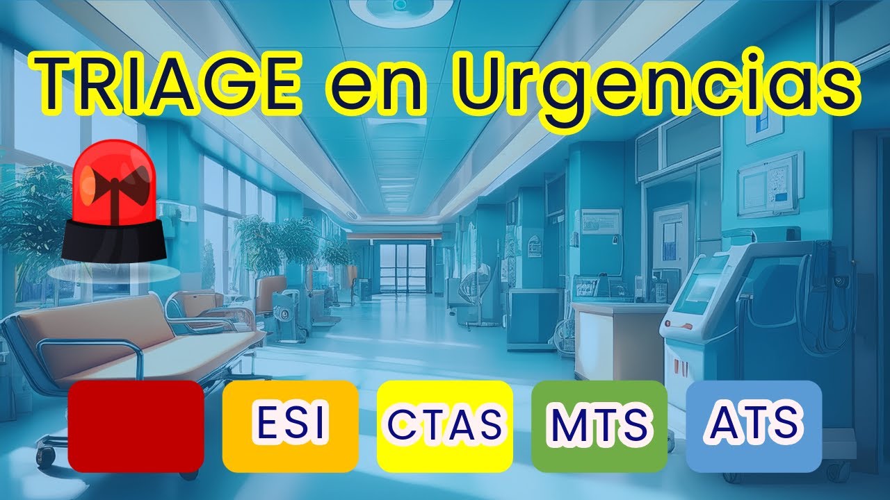 Triage en Urgencias | ESI, CTAS, MTS y ATS explicados para ...