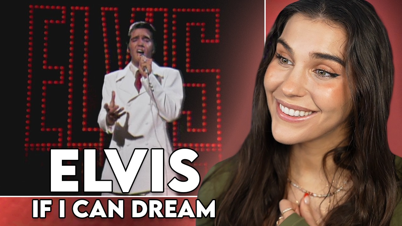 I Think I Love Him?! First Time Reaction to Elvis - "If I Can Dream"