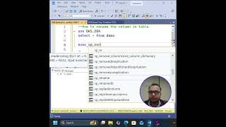 Rename the Column of a Table in SQL
