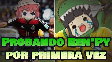 Probando Renpy por primera vez | ¿Es Tyranobuilder la pepsi de Renpy?