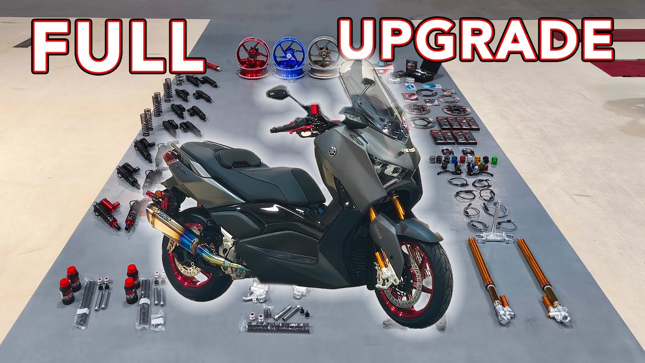 Xmax 2025 Tech Max Handling Upgrade