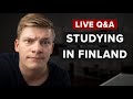 Studying and Building Your Career in Finland | Live Q&A