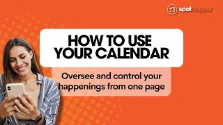 How to Use Your Calendar Page | More Oversight and Control From One Page