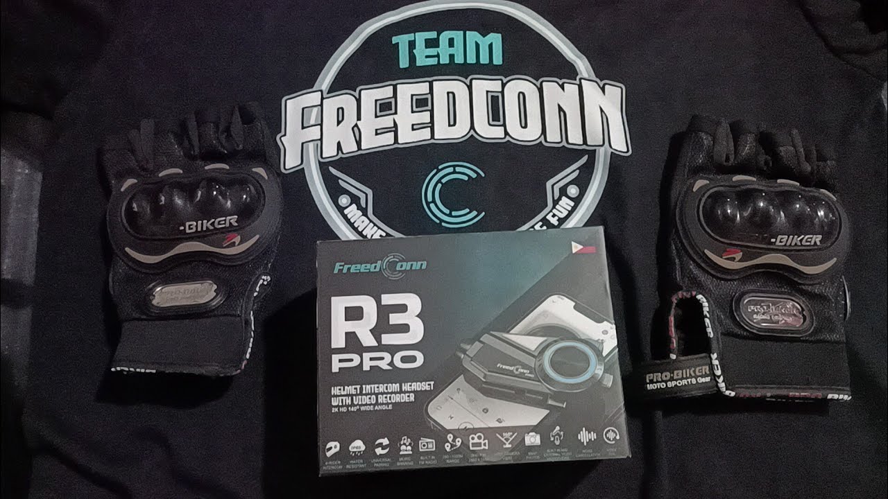 Freedcom R3 Pro Unboxing New Freedconn R3 Pro Motor Intercom with Video Camera. - YouTube