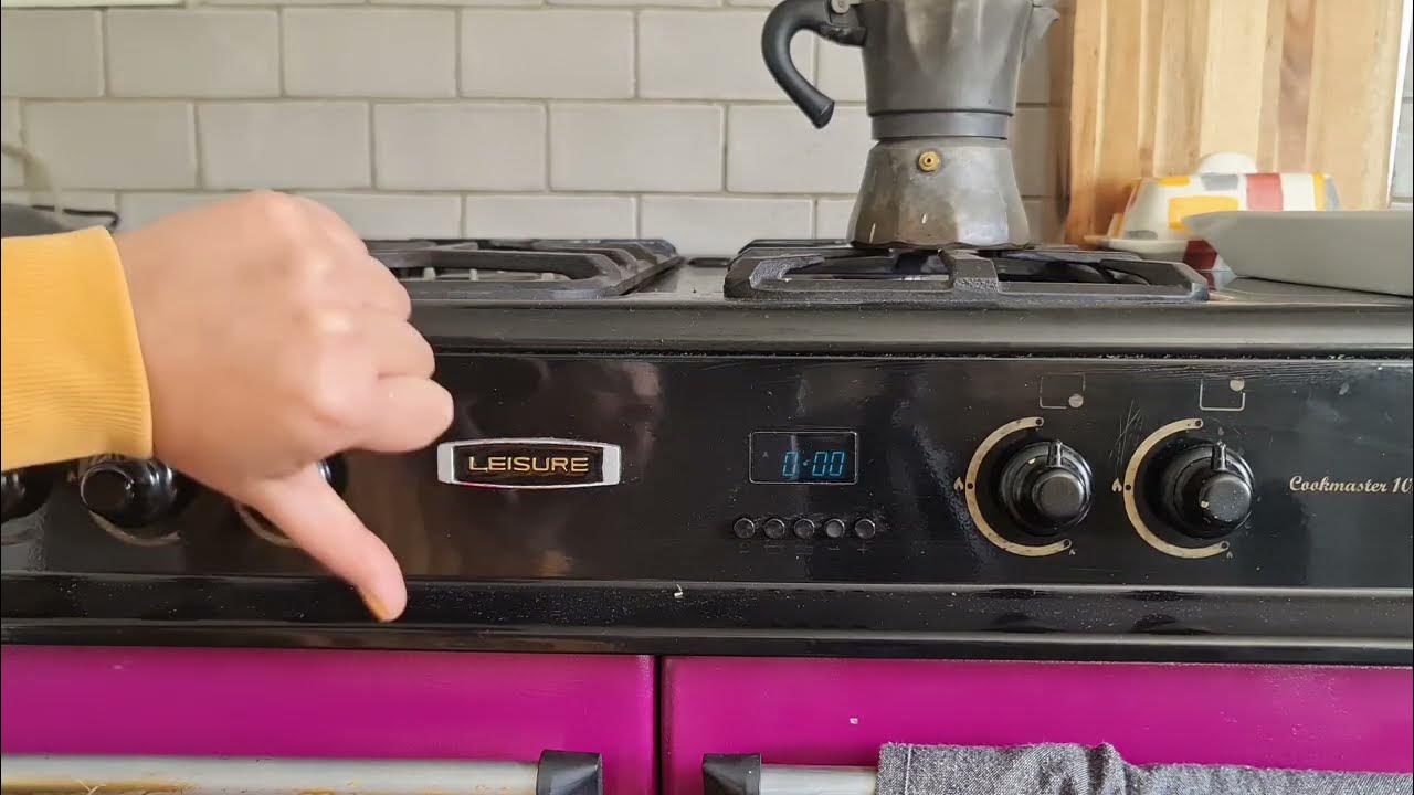 How do I stop my Leisure Cookmaster 100 gas cooker from beeping!? One