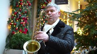 White Christmas - ( Saxophone Cover by Linas A )