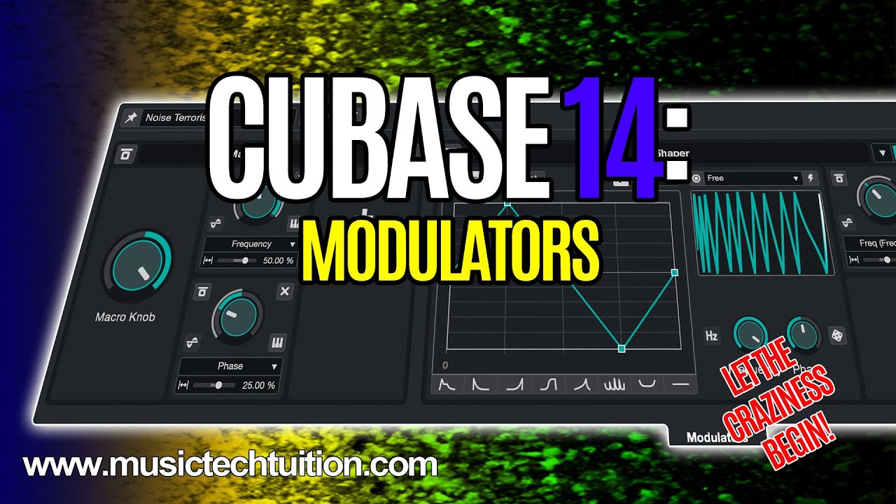 Cubase 14: Modulators - Make your mixes Dynamic and Complex in Cubase ...