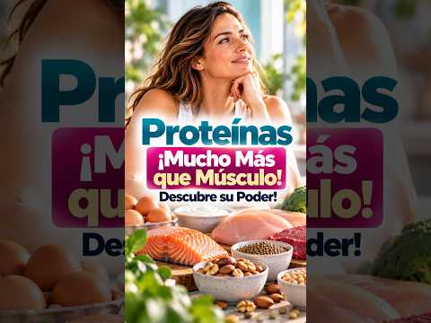 Proteínas ¡Mucho Más que Músculo! Descubre su Poder!