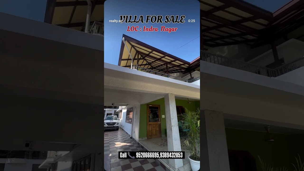 716 SQ YARD VILLA FOR SALE Indranagar, Vasant Vihar, Dehradun Call 📞 9520666695,9389432853 RealtySQ.