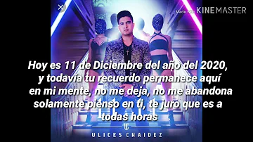 11:11- Ulices Chaidez Letra