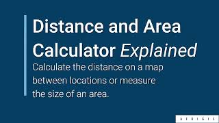 AfriGIS Distance and Area Calculator Explained screenshot 4