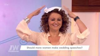 Nadia Sawalha Delivers Her Wedding Speech | Loose Women