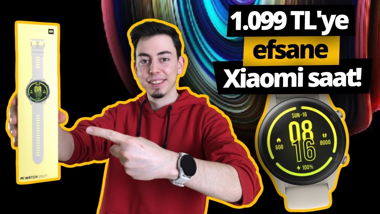 1.099 TL'lik akıllı saat Xiaomi Mi Watch elimizde! - YouTube