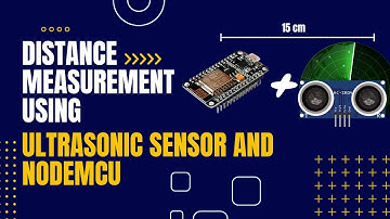 How To Make Distance Measurement Device With Ultrasonic Sensor and NodeMCU  @thetechsphere07