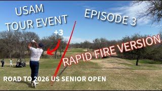 + Handicap Competes in US AM Tour event- White Bluff Resort- Rapid Fire Version