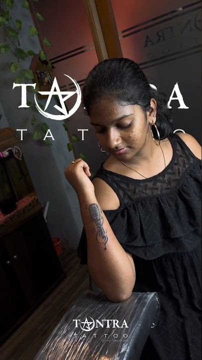 super singer famous girl get tattoo from tantra | tantra tattoo | chennai best tattoo