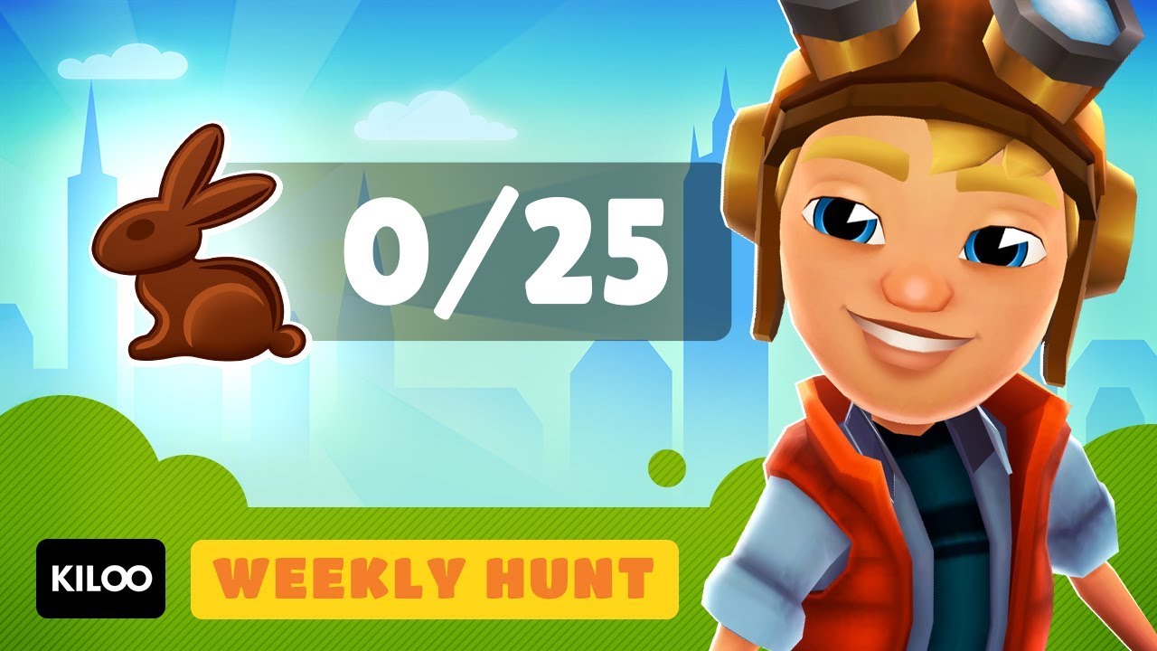 🐇 Subway Surfers Weekly Hunt - Collecting chocolate bunnies in Zürich  (Week 2) 