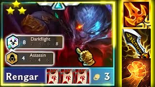 3 Star Rengar 8 Darkflight 4 In Tft Set 7.5