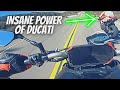 Yamaha rider chases ducati v4 ep161