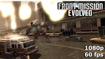 Front Mission Evolved PC - Batalla por Nueva York (1-1) [1080p, 60fps]